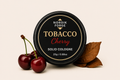 Nordik Forge Cherry Tobacco Solid Cologne for Men in a premium travel-friendly metal tin