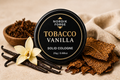 Nordik Forge Tobacco Vanilla Solid Cologne for Men in a premium travel-friendly metal tin