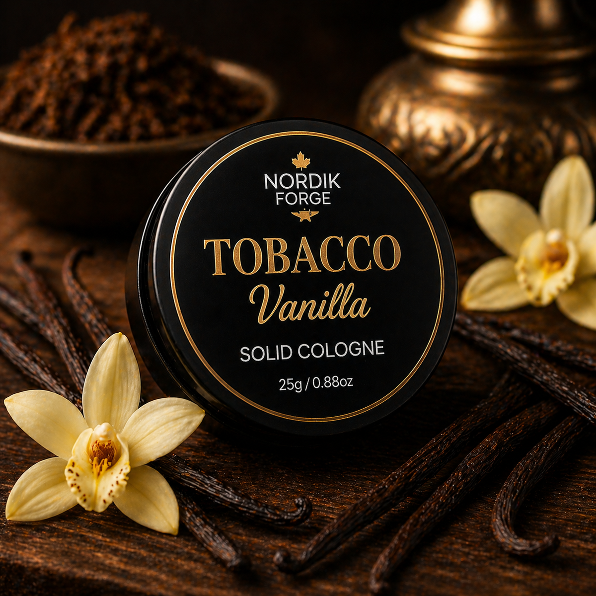 Nordik Forge premium solid cologne collection made in Canada